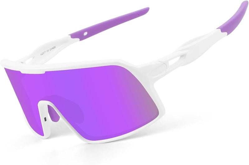 BangLong Polarized Sports Sunglasses for Men Women, UV Protection Sun Glasses for Baseball Running Cycling Fishing - Image 1